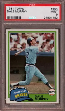 Dale Murphy - 1980 Topps - #589 - Rookie Card